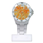 YELLOW RUSTY METAL Nurses Watches Front