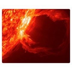 Solar Flare 1 Double Sided Flano Blanket (medium)  by trendistuff