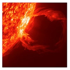 Solar Flare 1 Large Satin Scarf (square) by trendistuff
