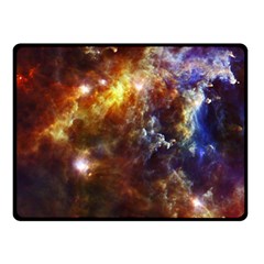 Rosette Cloud Double Sided Fleece Blanket (small)  by trendistuff