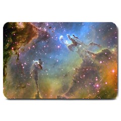Eagle Nebula Large Doormat  by trendistuff