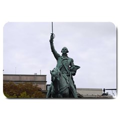 Washington Statue Large Doormat  by trendistuff