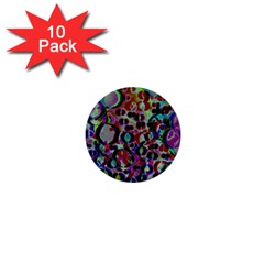 A Dream Of Bubbles 2 1  Mini Buttons (10 Pack)  by sirhowardlee