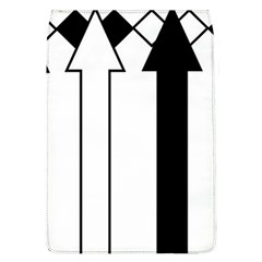 Funny Black And White Stripes Diamonds Arrows Flap Covers (l)  by yoursparklingshop