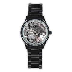 Fractal 29 Stainless Steel Round Watch by Fractalworld