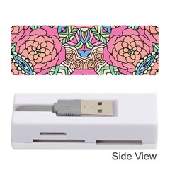 Petals, Carnival, Bold Flower Design Memory Card Reader (stick) by Zandiepants