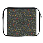 Abstract Reg Apple iPad 2/3/4 Zipper Cases Front