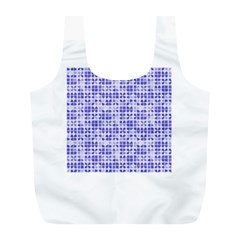 Pastel Purple Full Print Recycle Bags (l)  by FunkyPatterns