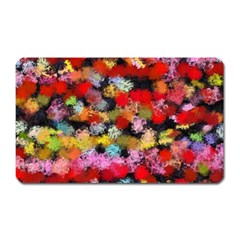 Colorful Brush Strokes                                             			magnet (rectangular) by LalyLauraFLM