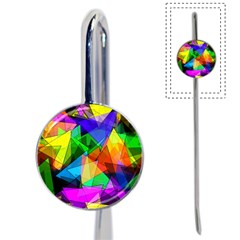 Colorful Triangles                                                                  			book Mark by LalyLauraFLM
