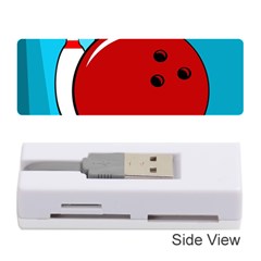 Bowling  Memory Card Reader (stick)  by Valentinaart