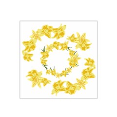Daffodils Illustration  Satin Bandana Scarf by vanessagf