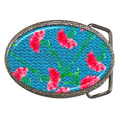 Carnations Belt Buckles by DanaeStudio