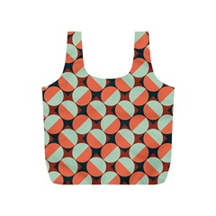 Modernist Geometric Tiles Full Print Recycle Bags (s)  by DanaeStudio