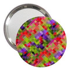 Colorful Mosaic 3  Handbag Mirrors by DanaeStudio