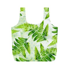 Fern Leaves Full Print Recycle Bags (m)  by DanaeStudio