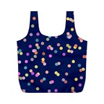 Playful Confetti Full Print Recycle Bags (M)  Back