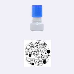 Bakery 4 Rubber Round Stamps (small) by Valentinaart
