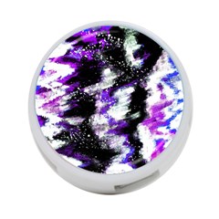 Abstract Canvas Acrylic Digital Design 4-port Usb Hub (two Sides)  by Amaryn4rt