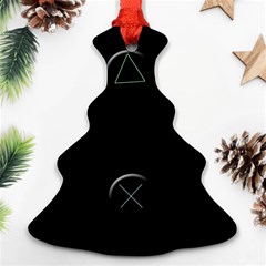 Joystick  Christmas Tree Ornament (2 Sides) by Valentinaart