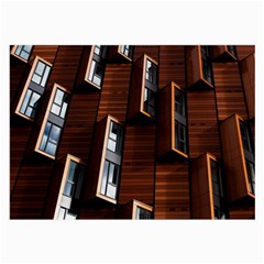 Abstract Architecture Building Business Large Glasses Cloth (2-side) by Amaryn4rt