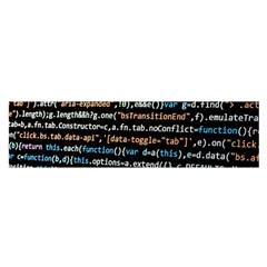 Close Up Code Coding Computer Satin Scarf (oblong) by Amaryn4rt