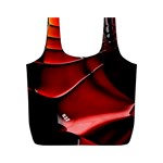 Fractal Mathematics Abstract Full Print Recycle Bags (M)  Back