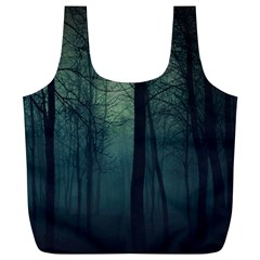 Dark Night Forest Full Print Recycle Bags (l)  by Brittlevirginclothing
