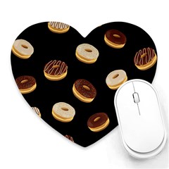 Donuts Heart Mousepads by Valentinaart