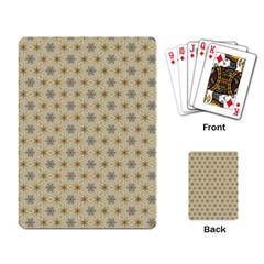 Star Basket Pattern Basket Pattern Playing Card by Amaryn4rt