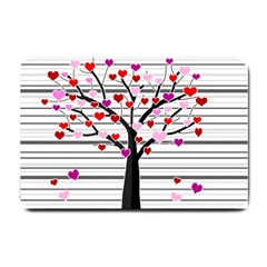 Love Tree Small Doormat  by Valentinaart