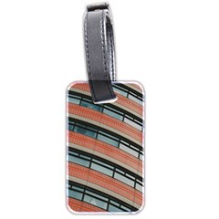 Architecture Building Glass Pattern Luggage Tags (two Sides) by Amaryn4rt