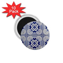 Ceramic Portugal Tiles Wall 1 75  Magnets (10 Pack)  by Amaryn4rt