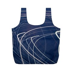 Light Movement Pattern Abstract Full Print Recycle Bags (m)  by Amaryn4rt