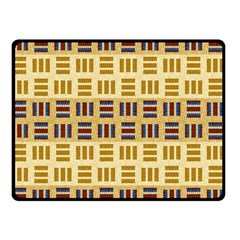 Textile Texture Fabric Material Double Sided Fleece Blanket (small)  by Amaryn4rt