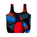 3d And Abstract Full Print Recycle Bags (M)  Front