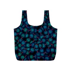 Background Abstract Textile Design Full Print Recycle Bags (s)  by Nexatart