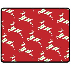 Christmas Card Christmas Card Fleece Blanket (medium)  by Nexatart