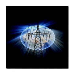 Energy Revolution Current Tile Coasters by Nexatart