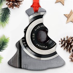 Vintage Camera Ornament (christmas Tree)  by Nexatart