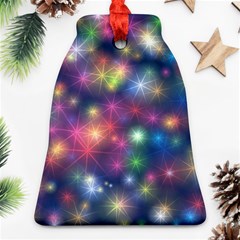 Abstract Background Graphic Design Bell Ornament (two Sides) by Nexatart