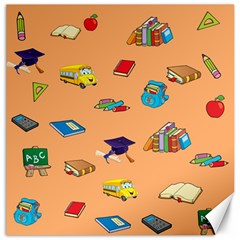 School Rocks! Canvas 16  X 16   by athenastemple
