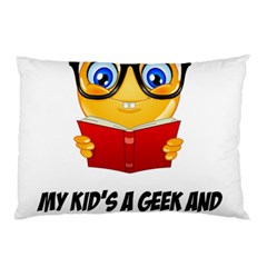 Geek Kid Pillow Case (two Sides) by athenastemple