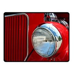 Antique Car Auto Roadster Old Double Sided Fleece Blanket (small)  by Amaryn4rt