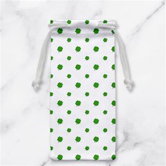 Saint Patrick Motif Pattern Jewelry Bag by dflcprints