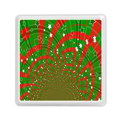Background Abstract Christmas Pattern Memory Card Reader (square)  by Nexatart