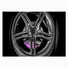 Bord Edge Wheel Tire Black Car Large Glasses Cloth by Nexatart