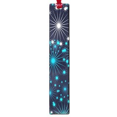 Digitally Created Snowflake Pattern Large Book Marks by Nexatart
