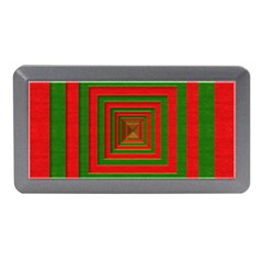 Fabric 3d Merry Christmas Memory Card Reader (mini) by Nexatart
