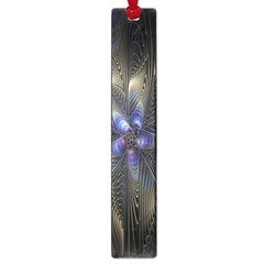 Fractal Blue Abstract Fractal Art Large Book Marks by Nexatart